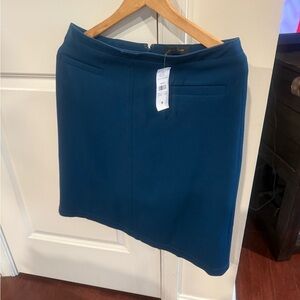 Ann Taylor Classic Navy Pencil Skirt